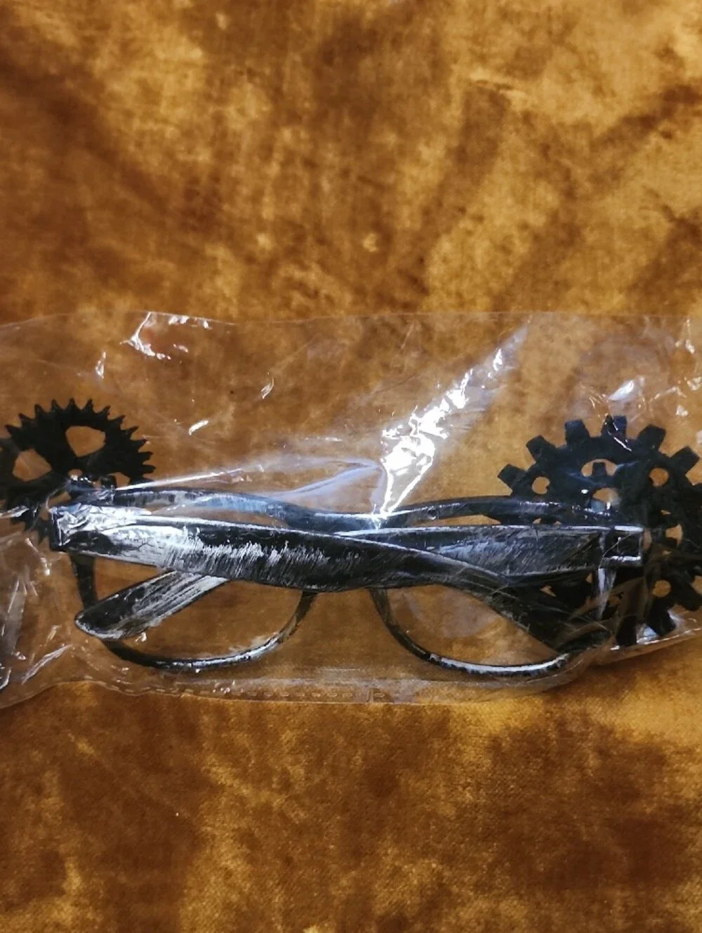 (6pc) Steampunk Gear Novelty Party Glasses